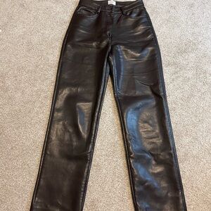 Wilfred Brown Melina Vegan Leather pant